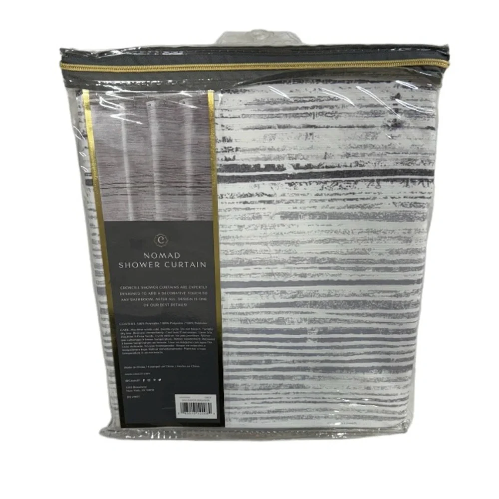 Croscill shower curtain Nomad, 72 x 72 in. Brand new in packaging never used